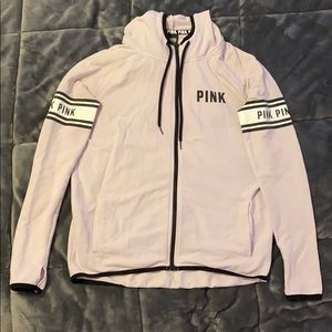 PINK zip up sweatshirt